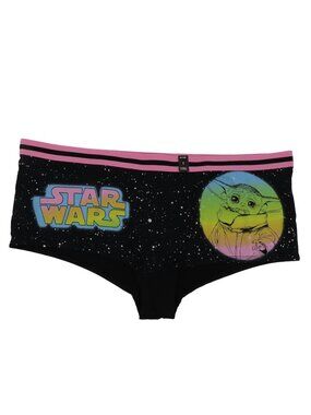 Torrid Star Wars Yoda Womens Plus Size 4 Boyshort Boy Short Graphic Panty NEW